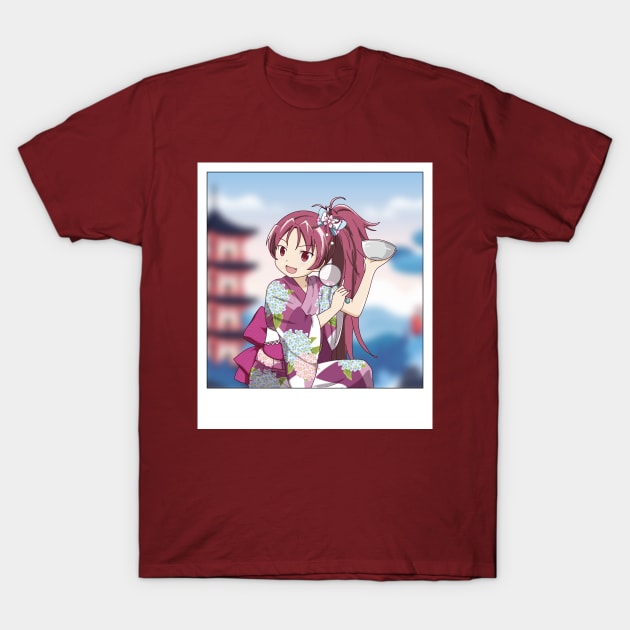 Kyoko Sakura - Summer Festival 2021 T-Shirt by YueGraphicDesign